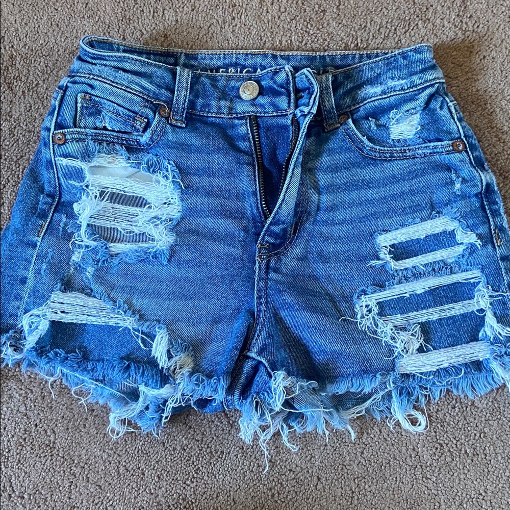 American Eagle Outfitters Light Blue Stretch Denim